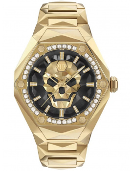 Philipp Plein PWPWA0824 Mens Watch The $kull Spikes 46mm 5ATM