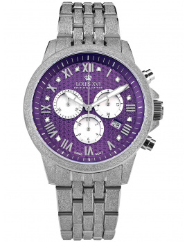 Louis XVI LXVI3624 Mens Watch Aramis Frosted 2.0 Diamond 43mm 5ATM