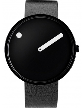 PICTO 43361-4120B Unisex Watch Black and White 40mm 5ATM