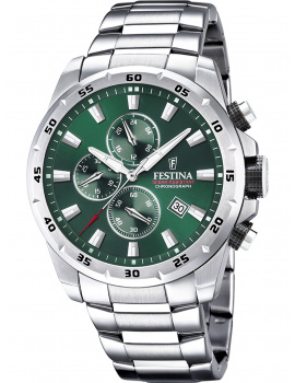 Festina F20463/3 Športové Chronograph Mens Watch 45mm 10ATM