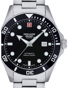 Swiss Alpine Military 7095.2137 Diver automatic 44mm 30ATM