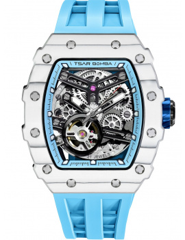 Tsar Bomba TB8208C-06 Mens Watch Elementar Keramika Automatic 44mm 5ATM