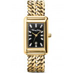 Thomas Sabo WA0452-291-203 Ladies Watch Elegance Black 22mm 3ATM