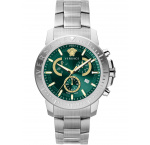 Versace VE2E00821 New Chronograph Mens Watch 45mm 5ATM