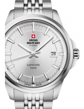 Swiss Military SM34104.02 Mens Watch Classic sapphire crystal 40mm 10ATM