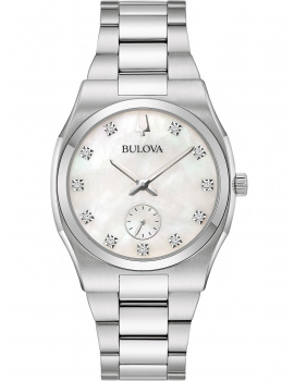 Bulova 96P242 Surveyor Ladies Watch 34mm 3ATM