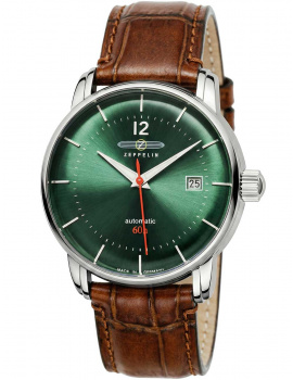 Zeppelin 8160-4 Bodensee Automatic Mens Watch 41mm 5ATM