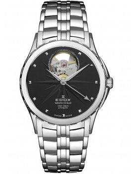 Edox 85013-3-NIN Grand Ocean Automatic Ladies Watch 33mm 5ATM