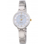 ETT ELS-12145-42M Diamond Lady Slnečný pohon Drive Titan Ladies Watch 28mm 5ATM