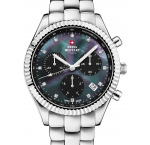 Swiss Military SM30207.01 Elegantné Chronograph Ladies Watch 38mm 5ATM