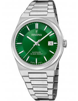 Festina F20034/3 Mens Watch Swiss Made RivĂ© 40mm 10ATM