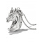 Thomas Sabo KE2342-643-21-L50V Necklace Horse head Elyndra Silver Ladies