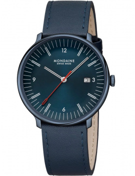 Mondaine MLE.41240.LDV Mens Watch Doppio 41mm 5ATM