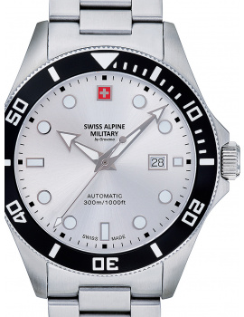 Swiss Alpine Military 7095.2132 Diver automatic 44mm 30ATM