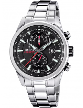 Festina F20694/6 Mens Watch Timeless Chronograph 44mm 10ATM