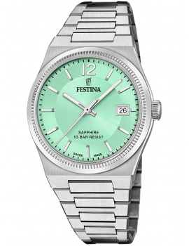 Festina F20035/3 Ladies Watch Swiss Made RivĂ© 35mm 10ATM