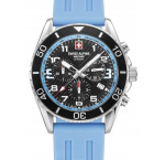 Swiss Alpine Military 7029.9831 Raptor Chronograph Mens Watch 42mm