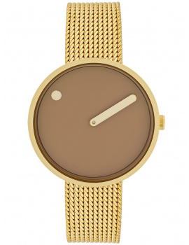 Picto 34002-0914G Cappuccino Brown 34mm 5ATM