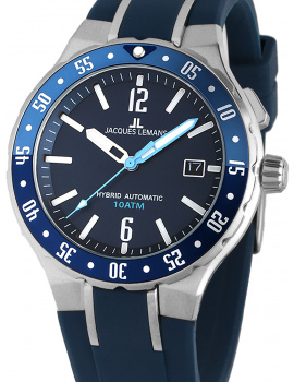 Jacques Lemans 1-2109C Hybromatic men`s 42mm