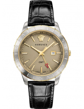 Versace VEBK00218 Univers GMT men`s watch 43mm 3ATM