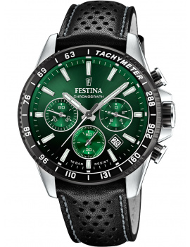 Festina F20561/5 Timeless Chronograph Mens Watch 45mm 10ATM