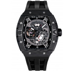 Tsar Bomba TB8210CF-01 Mens Watch Elementar Carbon Fiber Automatic 52mm 5ATM