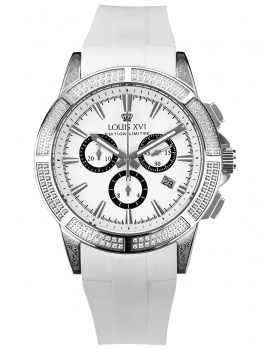 Louis XVI LXVI1137 Mens Watch Majeste  Iced Out Royale 43mm 5ATM