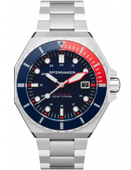 Spinnaker SP-5081-JJ Dumas Automatic Mens Watch 44mm 30ATM