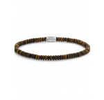 Rebel & Ružové RR-40162-S-S Bracelet Tiger Lily Round Slices