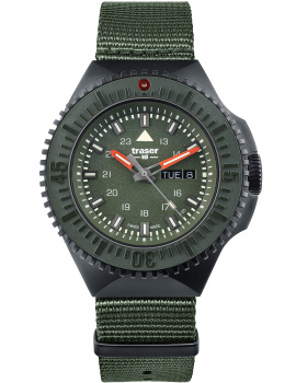 Traser H3 109858 P69 Black-Stealth Green 46mm 20ATM