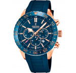 Festina F20516/1 Keramika Chronograph Mens Watch 44mm 10ATM