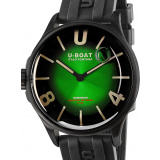 U-Boat 9503/A Darkmoon Green PVD Soleil Mens Watch 40mm 5ATM