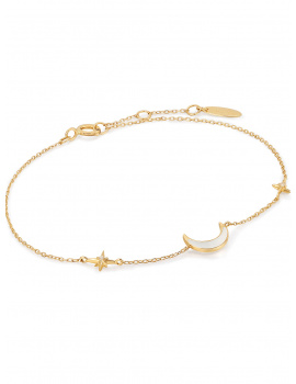 ANIA HAIE BAU008-01YG Cosmos bracelet ladies Gold 14K