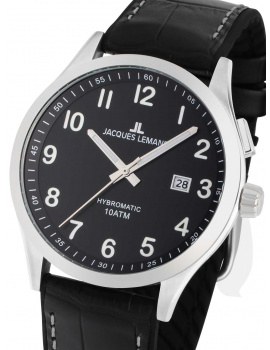 Jacques Lemans 1-2130D Hybromatic Mens Watch 42mm 10ATM