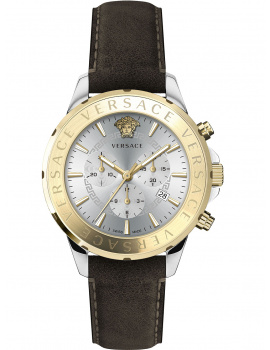 Versace VEV601323 Signature Chronograph Mens Watch 44mm 5ATM