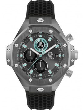 Philipp Plein PWLFA0125 Mens Watch Plein Chrono Royal 46mm 5ATM