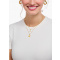 Thomas Sabo KE2249-414-14-L45V Gold-plated necklace letter J