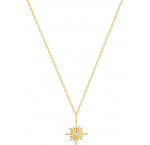 ANIA HAIE NAU001-08YG Sunburst Ladies Necklace Gold 14K, adjustable