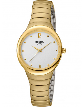 Boccia 3307-02 ladies watch titanium 29mm 3ATM