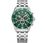 Swiss Alpine Military 7034.9134 Mens Watch Sierra Chronograph 43mm 10ATM