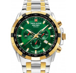 Swiss Alpine Military 7043.9144 Star Fighter Chronograph Mens Watch 47mm 10ATM
