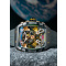Nubeo NB-6100-06 Mens Watch Magellan Double Barrel Automatic 48mm 5ATM