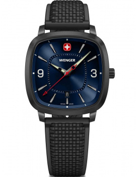 Wenger 01.1921.112 Mens Watch Vintage Športové 37mm 5ATM