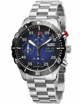Zeppelin 7218M-3 Eurofighter Typhoon Automatic Limited Mens Watch 43mm 20ATM