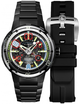 Nubeo NB-6090-22 Mens Watch Mariner 9 Automatic Limited Edition 50mm 5ATM