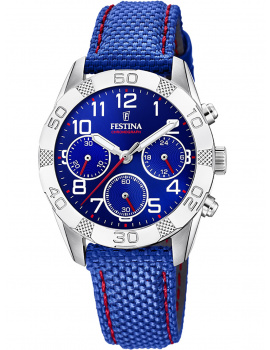 Festina F20346/2 Junior Collection Chronograph Kids Watch 36mm 5ATM
