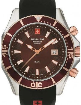 Swiss Alpine Military 7040.1856 men`s watch 44mm 10ATM