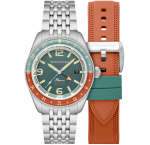 Spinnaker SP-5120-33 Mens Watch Fleuss GMT Automatic Set 43mm 15ATM