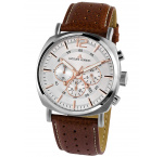 Jacques Lemans 1-1645D Lugano Chronograph Mens Watch 46mm 10ATM