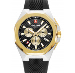 Swiss Alpine Military 7005.9847 Typhoon Chronograph Mens Watch 42mm 10ATM